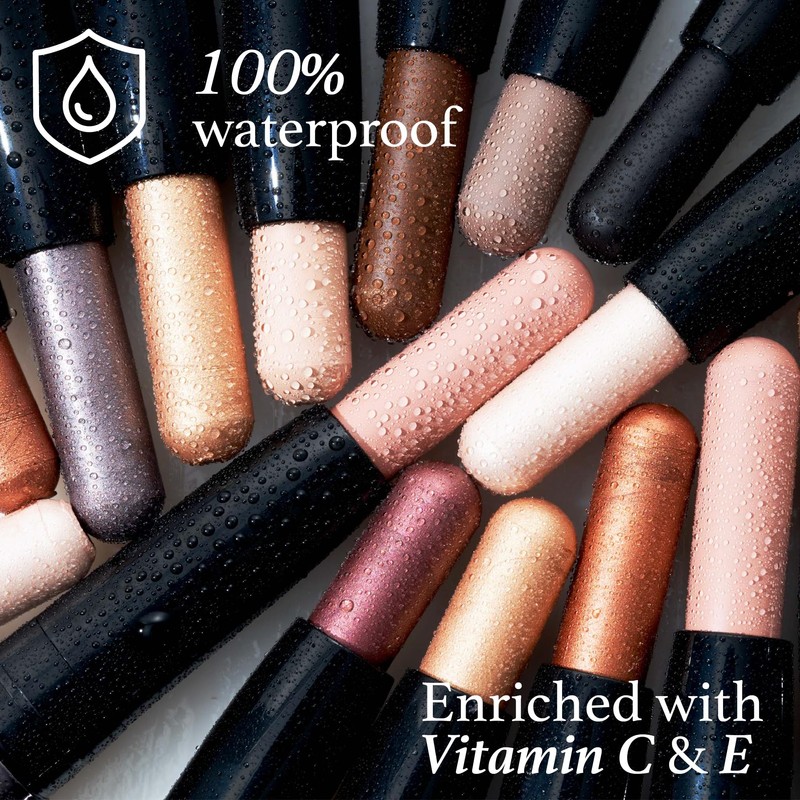 Julep Eyeshadow 101 Crème-to-Powder Eyeshadow Stick Palette-Style Creme-to-Powder 12 Piece