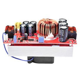1800W Boost Converter 40A DC-DC Converter Boost Car Step-up Power Supply Module Adjustable Voltage Converter 10-60V to 12-90V