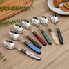 D&amp;D Rome dessert spoon, choose 1, champagne pearl O032 /