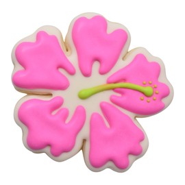 R&M Hibiscus Flower 3.5" Stainless Steel Cookie Cutter