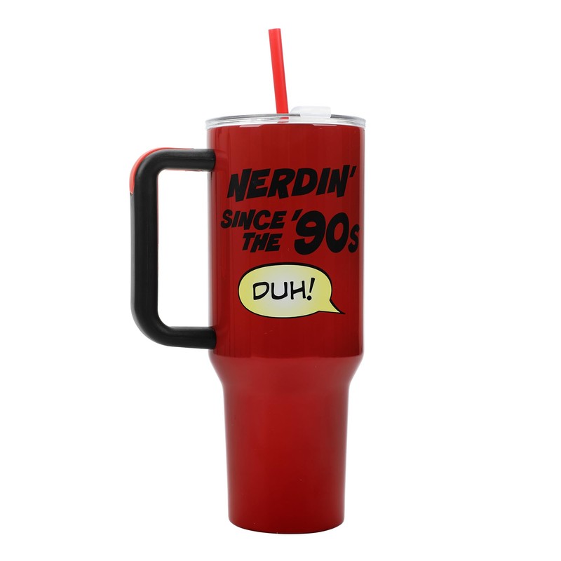 Bioworld Deadpool Nerdin' Since The 90s 40 Oz Stainless Steel