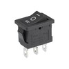 X AUTOHAUX AC 10A/250V 16A/12V Rocker Switch On-Off 3 Pins
