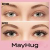 Mayhug Eyelash Clusters, 168 Pieces Cluster Lashes, Natural Look, Wispy