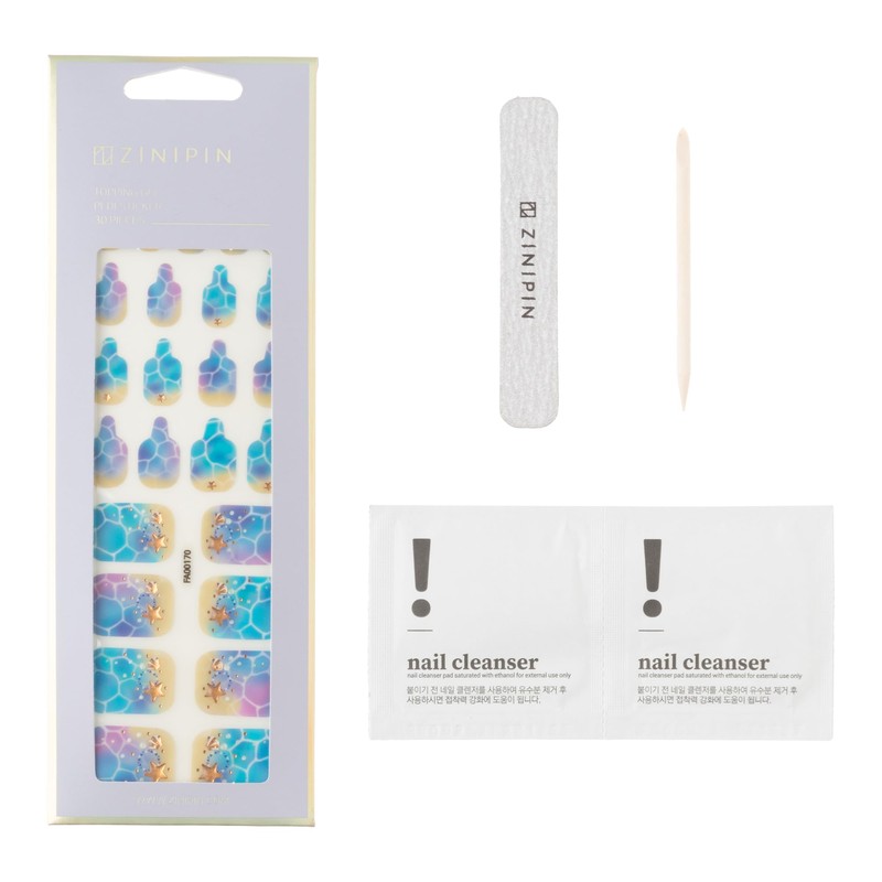 ZINIPIN FA00170 Foot Nail Seal for Summer Beach