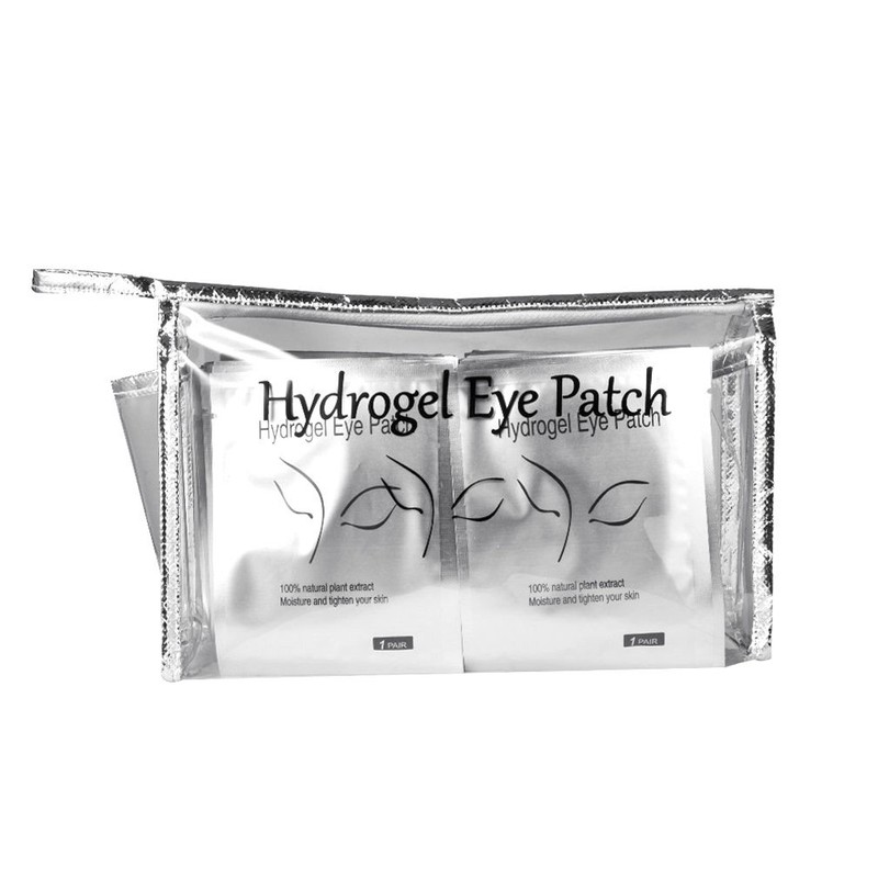 Qleng Eye Pads Lash Extensions Kit, 110 Pairs Hydrogel Patch
