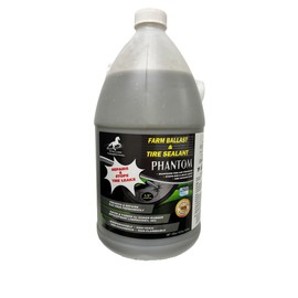 Phantom Farm Ballast and Tire Sealant - Superior Performance - Tire Repair - Stop Leaks – Extend Tire Life – All Weather – Slow Speed – ARDL Approved (1 Gal Jug, Phantom)