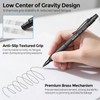 Nicpro 0.7 mm Mechanical Pencil Set with Case, 3PCS HD1000