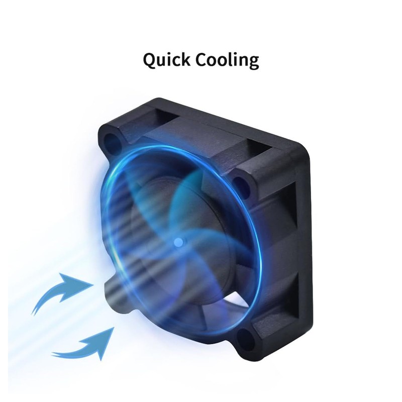 3D Printer Cooling Fan, 2510 5V PWM 18000PRM Oil Bearing
