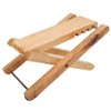 Guitar Footstool Bamboo Portable Foldable Stool Pedal Musical Instrument Playing
