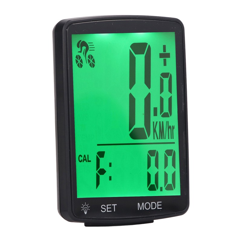 Bicycle Computer with Speed Cadence Sensor 2.8in LCD Display Bike