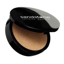 Sandstone Scandinavia Infinite Summer Bronzer | Luxury Face Bronzer with Rich Colour for Natural Summer Shine - Allergy Certified Vegan Makeup