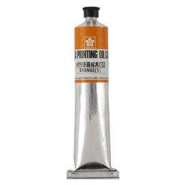 Sakura Crepas OH100ML #5 Oil Based Print Paint, 3.4 fl oz (100 ml), Orange