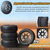 RC Station 1/8 Scale RC Buggy Tires and Wheels 17mm