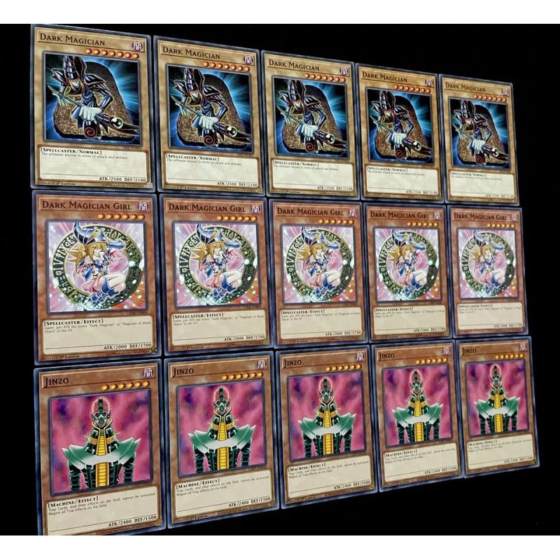 YUGIOH 100 CARDS • LOT • DARK MAGICIAN • W/