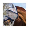 Horseware Ireland Rambo Plus Flymask, Silver/Navy, Pony
