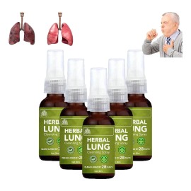 Bityeye Spray Herbal Limpieza Pulmonar 5 Piezas