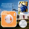 Murphy's Gaelic Footballs, 4/Quick Touch, White