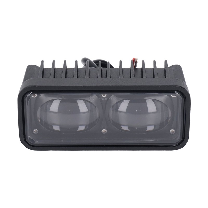 Double Lens LED Forklift Safety Light Robust High Brightness Straight