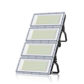 YIBEYYDS 400W LED Flood Light 1 Pack, Led Stadium Lights 40000LM 7000K Super Bright Stadium Lights Outdoor LED, IP67 Waterproof Stadium Lights, LED Flood Lights Outdoor for Stadium,Garden