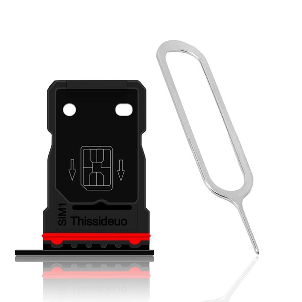 Rubber Waterproof Standard Portable Single SIM Card Tray Holder w/SIM