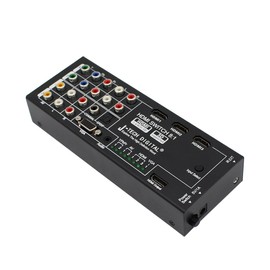 J-Tech Digital ® Latest Generation Multi-Functional HDMI Audio Extractor with 8 Inputs to 1 HDMI Output with Optical/Coaxial 5.1 Channel Support 3D & Surround Sound
