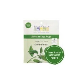 Aura Cacia Sage Mineral Bath 2.5 oz.