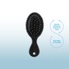 Hardline | Cepillo mediano para cabello. Tamaño travel. 4 pzs.