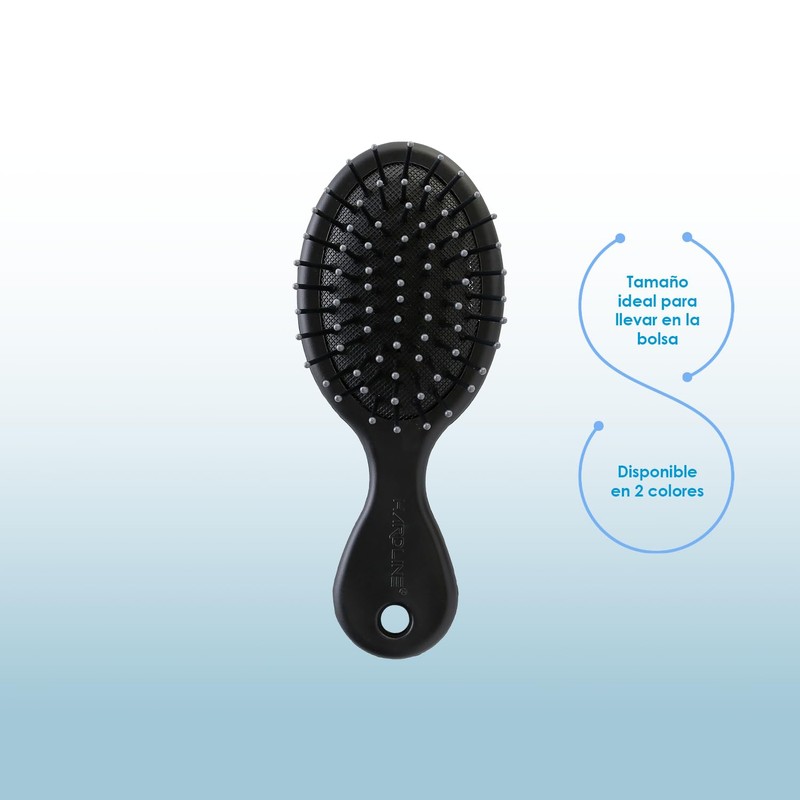 Hardline | Cepillo mediano para cabello. Tamaño travel. 4 pzs.