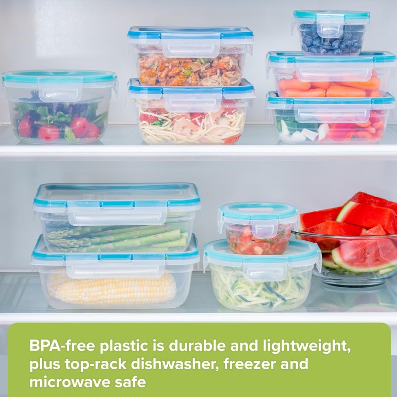 Snapware Total Solutions (10-Pack, Mixed Sizes) Plastic Food Storage Containers