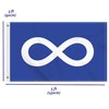 3×5 FT Metis Flag, Large 100D Native First Nation Outdoor