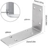 YUMORE Shelf Bracket Heavy Duty 6x4x2 in, 1/5IN Extra Thick