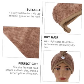 Healvian 2pcs Fast Drying Hair Towel Ultra-Absorbent Microfiber Hair Wraps for Women for Shower Spa and Makeup and Colors