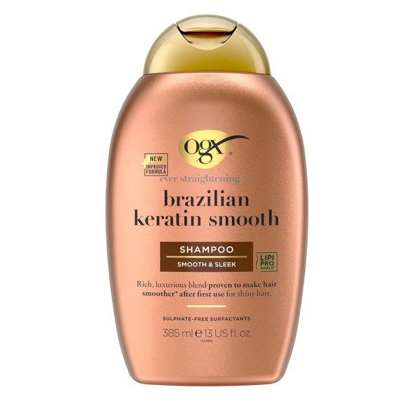 OGX OGX Brazilian Keratin Smooth Shampoo, 385ml