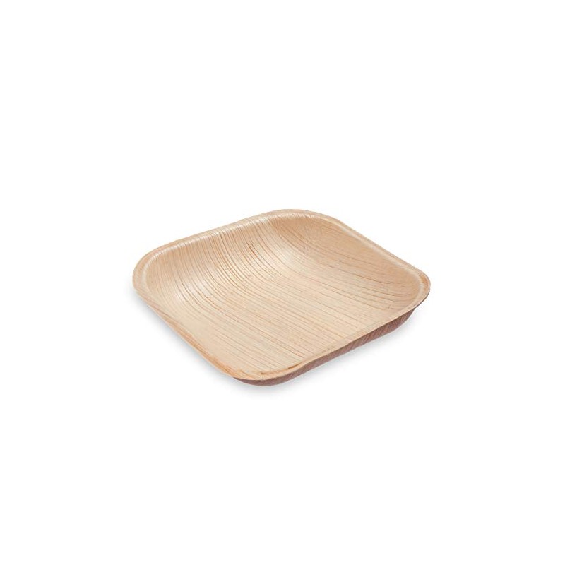 The Good Plate - 5" Square Areca Palm Leaf Plate