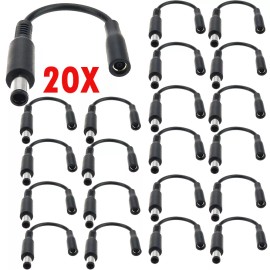 For Dell DC Power Charger Adapter Charging Converter Cable for Dell 4.5*3.0 F to 7.4*5.0M