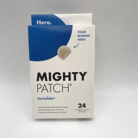 Mighty Patch Invisible + Parches hidrocoloides para grandes de acné 24 unidades Exp2027 1 paquete