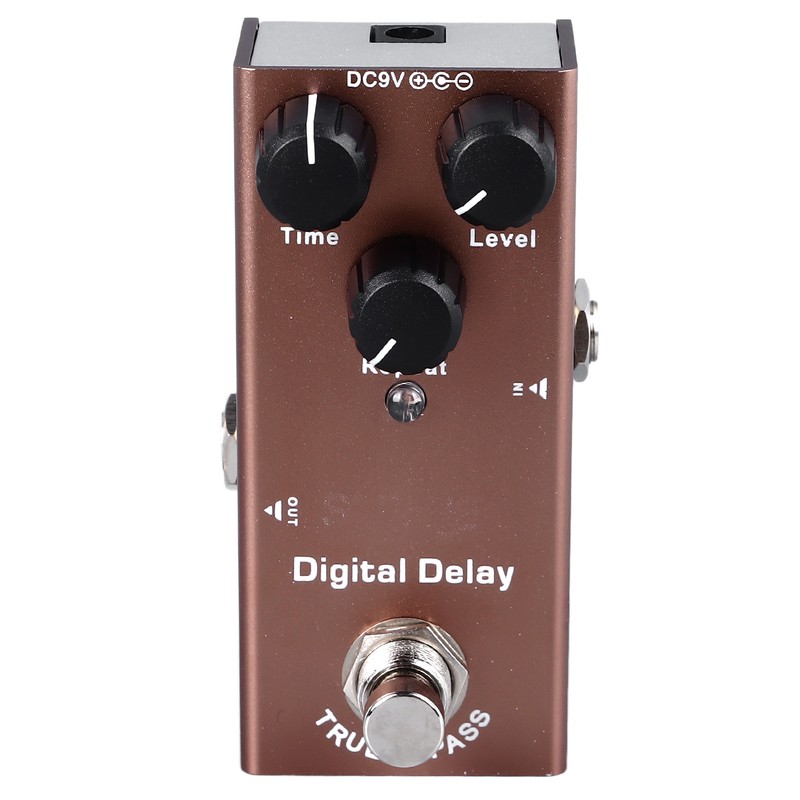 Electric Guitar Effect Pedal Single Type Accurate Adjustment Aluminum Alloy