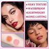 3 Colors Blush Stick,Solid Cream Blush,Multi-Use Highlighter Blush Stick for