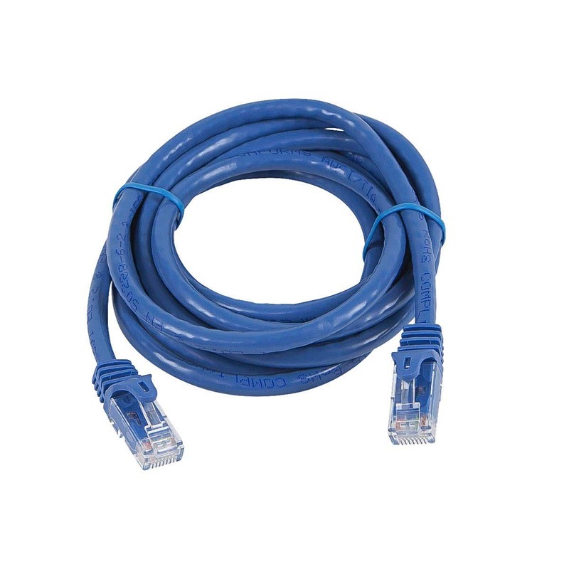 Monoprice Cat5e Ethernet Patch Cable - Snagless RJ45, 24AWG Stranded