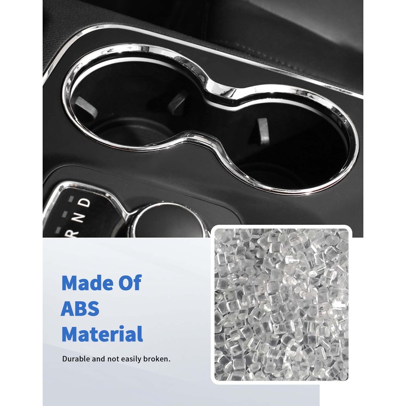 Gear Shift Cup Holder Cover Trim Bezel Fit for Dodge