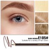 6Pcs Eyebrow Pencils for Women Medium Brown,Wooden Hard-Core Eyebrow Eyeliner