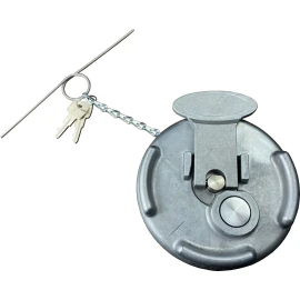 Peterbilt Locking Diesel Metal Fuel Cap Lock for All Peterbilt Semi Truck Models