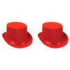 Beistle S60839-RAZ2 Satin Sleek Top Hats 2 Piece 2, OSFM,