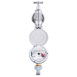 Tap Water Meter Cold Water Meter QN 1.5 110 MM Total Length Einstrahl Trockenläufer. with lid. New. Calibrated until 2021