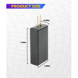 SCUARI 4PCS Automobile Airbag Bypass Resistors,Airbag Sensor,Car Accessories,Professional 12V Car SRS Airbag Simulator Tester with 2 Pin Plug,Automotive Diagnostic Tools,Suitable for Cars,Trucks,SUVs