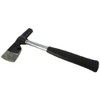 Plaster Hatchet Black with Steel Tube Handle Painted Blade TÜV