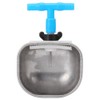 5Pcs Stainless Steel Automatic Rabbit Drinker Nipple Drinking Bowl Waterer
