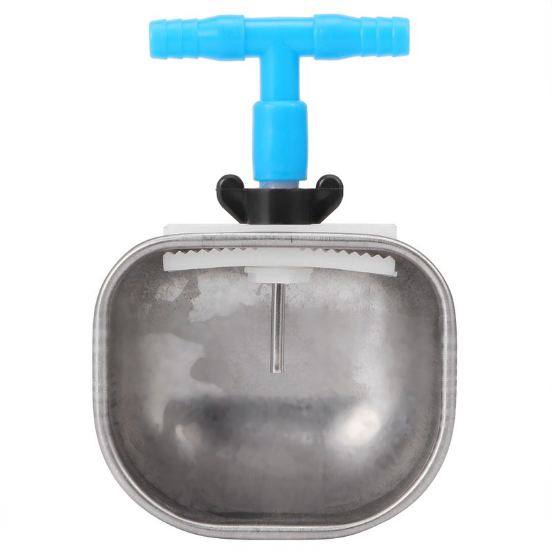 5Pcs Stainless Steel Automatic Rabbit Drinker Nipple Drinking Bowl Waterer