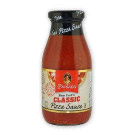 Paesana New York’s Classic Pizza Sauce, Gluten Free, Kosher Dairy, 8.5 OZ - Made in the USA. (6 Pack)