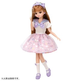 Takara Tomy Licca TAKARA TOMY "Licca-chan Dress LW-09 Yuenchi Yumekawa Dress-up Doll, Pretend Play, Toy, Ages 3 and Up, Passed Toy Safety Standards, ST Mark Certified